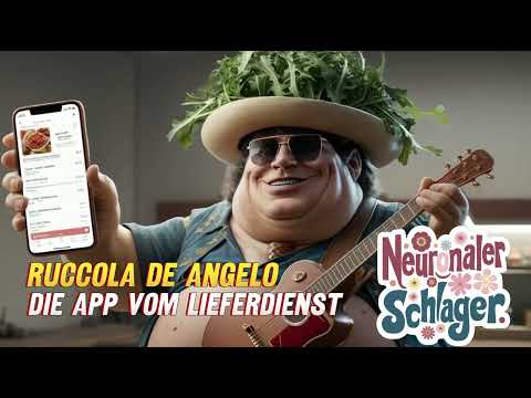 [Neuronaler Schlager #20] Ruccola De Angelo | Die App vom Lieferdienst | KI Schlager