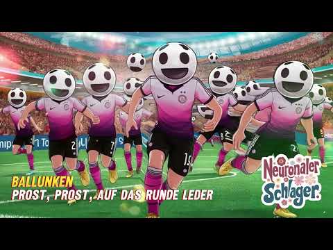 [Neuronaler Schlager #36] Ballunken | Prost, Prost, auf das runde Leder | Fussball EM 2024 Song #fussball #em2024 #partymusik