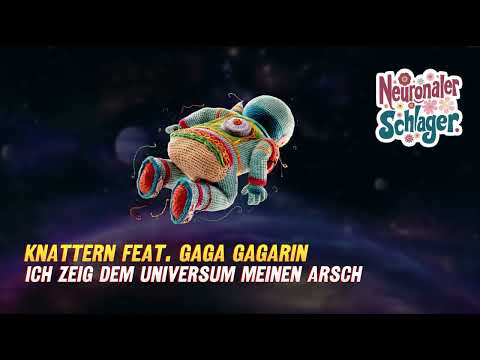 [Neuronaler Schlager #51] Knattern feat. Gaga Gagarin | Ich zeig dem Universum meinen Arsch | #aimusic #electro