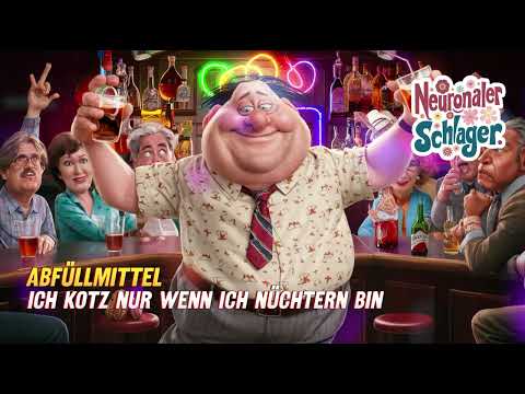 [ Neuronaler Schlager #54 ] Abfüllmittel | Ich kotz nur wenn ich nüchtern bin | #aimusic #schlager #deutschpop #sauflied