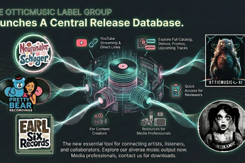 The Otticmusic Label Group Launches A Central Release Database